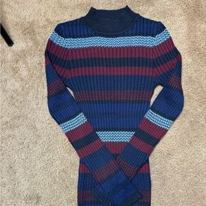 Knit midi dress